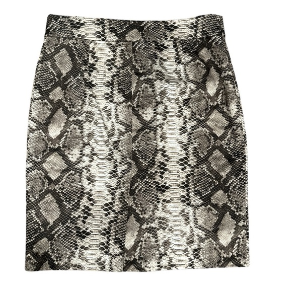 MICHAEL Michael Kors Python Print Pencil Skirt Sz 4 - Picture 2 of 5